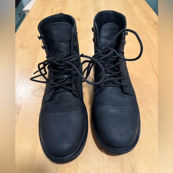 Thursday Boot Company Men's Black Leather Boots - Picture 1 of 11